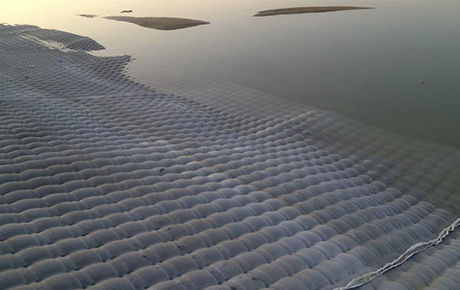 Sand bag for Erosion Protection of Waterways and Coastlines